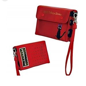 Ghibli Kiki's Delivery Service Pouch- Kiki's Red Radio Pouch Cute (NWT)